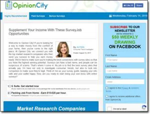 Opinion City Review - Scam or Legit? My Review Exposes Why You Should Stay  Away - Living More Working Less