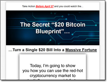 secret $20 bitcoin blueprint