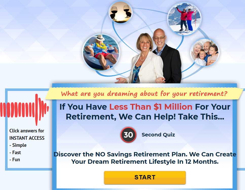 Ultimate Retirement Breakthrough Website Screenshot