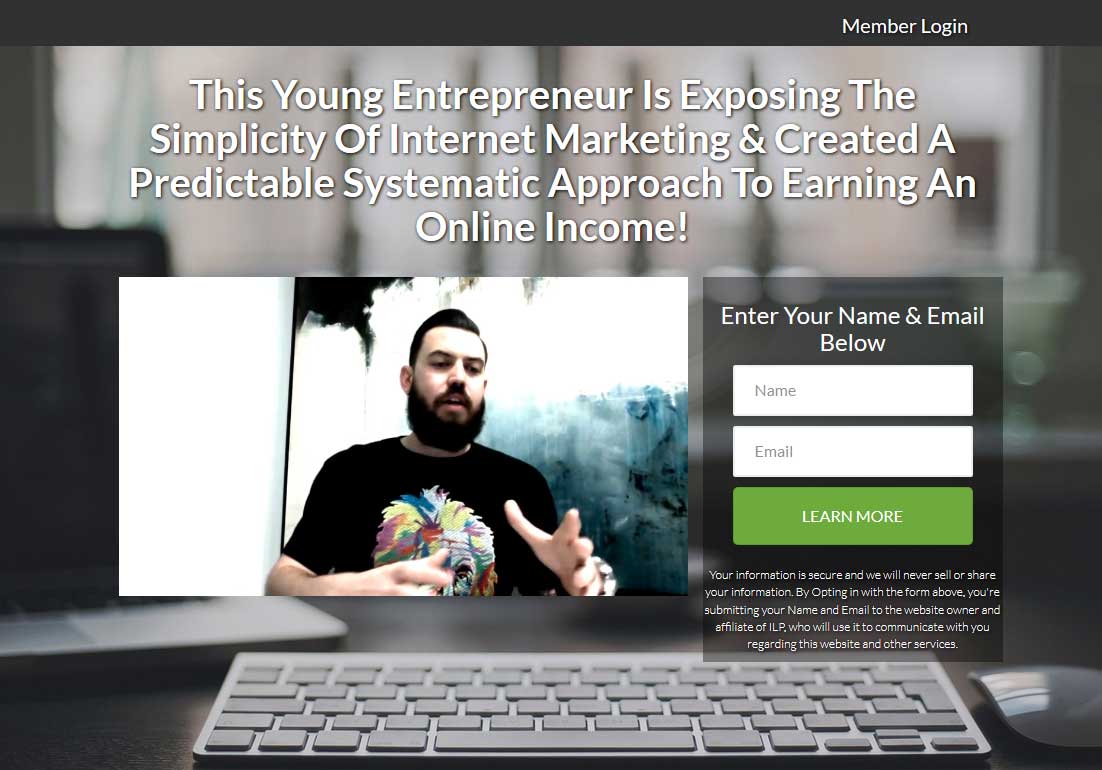 Internet Lifestyle Pros Website Screenshot