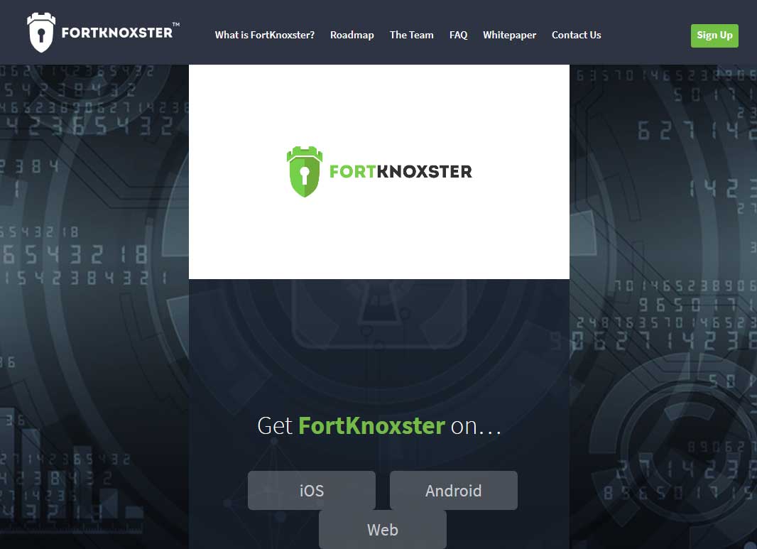 FortKnoxster Website Screenshot