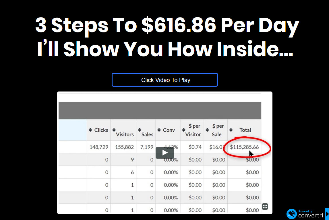 Automated Profit Formula System Website Screenshot